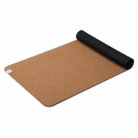 Gaiam 5 mm Yoga Mat - Cork/Black