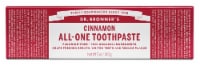 Dr. Bronners All-One Organic Cinnamon Toothpaste Perspective: Main