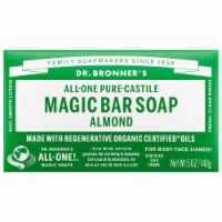 Dr. Bronner's All-One Hemp Almond Pure-Castile Bar Soap