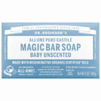 Dr. Bronner's All-One Hemp Baby Unscented Pure-Castile Bar Soap