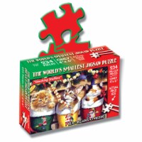 TDC Games World's Smallest Jigsaw Puzzle - Stocking Stuffers - 4 x 6 inches