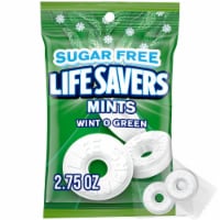 LIFE SAVERS Wint O Green Sugar Free Breath Mints Hard Candy