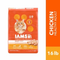 IAMS PROACTIVE HEALTH Adult Healthy Chicken Cat Kibble Dry Cat Food
