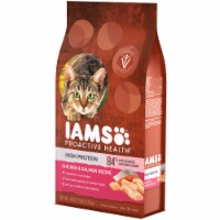 IAMS Proactive Health High Protein Chicken & Salmon Recipe Adult Dry Cat Food Perspective: Main