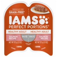 IAMS™ Perfect Portions™ Salmon Recipe Adult Wet Cat Food Twin Pack