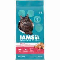 IAMS PROACTIVE HEALTH Salmon Adult Indoor Weight & Hairball Care Dry Cat Food
