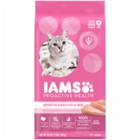 Iams Proactive Health Sensitive Digestion & Skin with Turkey Cat Kibble Adult Dry Cat Food Perspective: Main