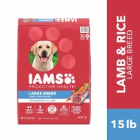 Iams Proactive Health Large Breed Adult Dry Dog Food Lamb & Rice Recipe Perspective: Main
