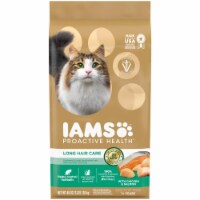IAMS Proactive Health Adult Long Hair Dry Chicken Salmon Cat Food - 3 lbs