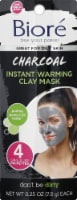 Biore Charcoal Instant Warming Clay Face Masks Perspective: Main
