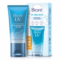 Biore UV Aqua Rich SPF 50 Daily Moisturizer Sunscreen for Face Perspective: Main