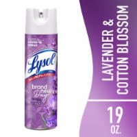 Lysol® Brand New Day™ Lavender & Cotton Blossom Disinfectant Spray Perspective: Main