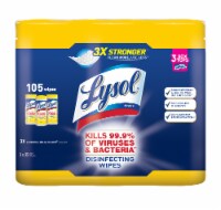 Lysol® Lemon & Lime Blossom® Disinfecting Wipes Perspective: Main