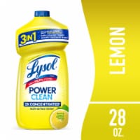 Lysol Power Clean All Purpose Cleaner Concentrate Disinfectant Lemon Perspective: Main