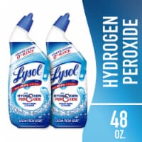 Lysol Cool Spring Breeze Toilet Bowl Cleaner with Hydrogen Peroxide Twin Pack 2 Count