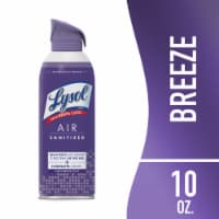 Lysol Air Sanitization and Odor Elimination Light Breeze Scent Air Sanitizing Spray