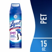 Lysol Pet Solutions Disinfectant Spray, Sanitizing  Antibacterial Spray, Fresh, 15 oz Perspective: Main