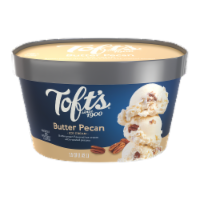 Toft's® Butter Pecan Ice Cream Tub Perspective: Main