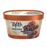 Toft's® Brownie Bandit Ice Cream Tub Perspective: Main