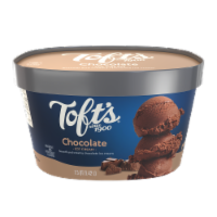 Toft's® Chocolate Ice Cream Tub Perspective: Main