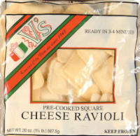 V's Square Cheese Ravioli