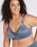 Bali® Double Support Lace Wirefree Spa Closure Bra Perspective: Main