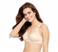Bali® Double Support Lace Wire-Free Spa Closure Bra Perspective: Main