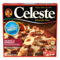 Celeste Sausage & Pepperoni Frozen Pizza for One
