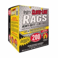 Intex Supply 269272 Intex 10 x 11 in. Blue Cloth-Like Rags - 200 Count