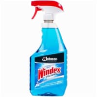RJ Schinner 210586 32 oz Windex Blue Glass Cleaner with Ammonia-D Trigger Spray Bottle - Pack