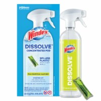 Windex Dissolve™ Concentrated Pod Multisurface Cleaner Starter Kit