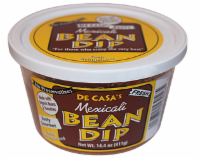 De Casa Salsa & Bean Dip Perspective: front