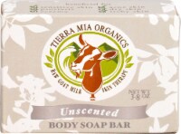 Tierra Mia Organics Raw Goat Milk Skin Therapy Unscented Body Soap Bar Perspective: Main