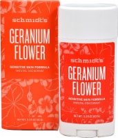 Schmidt's Geranium Flower Deodorant Perspective: Main