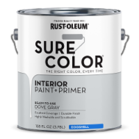 Rust-Oleum® Sure Color® Interior Wall Paint - Dove Gray Perspective: Main