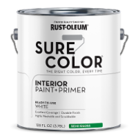 Rust-Oleum® Sure Color® Interior Wall Paint - White Perspective: Main