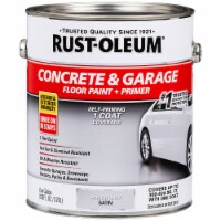 Rust-Oleum 225359 Concrete & Garage Floor Paint + Pimer Satin Armor Gray gal