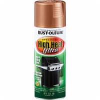 Rust-Oleum Semi-Gloss Aged Copper 12 Oz. High Heat Spray Paint 241232 Perspective: Main