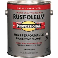 Rust-Oleum Gloss VOC for SCAQMD Professional Enamel, Safety Red, 1 Gal. 242257