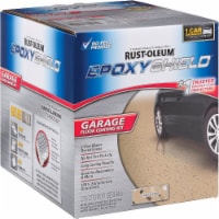 Rust-Oleum EPOXYSHIELD Gloss Garage Floor Coating Kit, Tan, 120 Oz. 251966