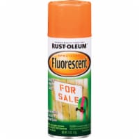 Rust-Oleum Fluorescent 11 Oz. Gloss Spray Paint, Fluorescent Orange 1954830
