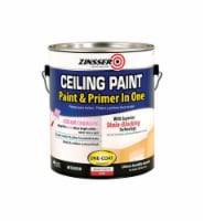 Zinsser® Flat Color Changing Ceiling Paint and Primer - Bright White Perspective: Main