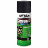 Rust-Oleum® Camouflage Spraiy Paint - Flat Black Perspective: Main