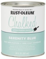 Rust-Oleum® Chalked Serenity Blue Ultra Matte Paint Perspective: Main