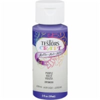 Testors Acrylic Matte Craft Paint, Purple