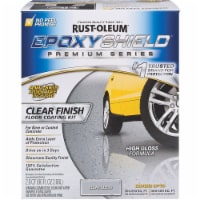Rust-Oleum 292514 Clear High-Gloss Low VOC Premium Garage Floor Kit