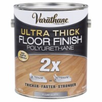 Varathane Transparent Gloss Clear Water-Based Acrylic Urethane Floor Finish 1 gal. - Total