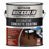 Rust-Oleum 306264 Rocksolid Decorative Concrete Coating multi color BRICK gal