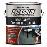 Rust-Oleum 306267 Rocksolid Decorative Concrete Coating multi color SLATE gal