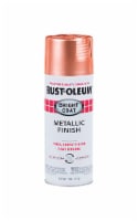 Rust-Oleum Bright Coat Gloss Copper Spray Paint 11 oz. - Total Qty: 6 Perspective: Main